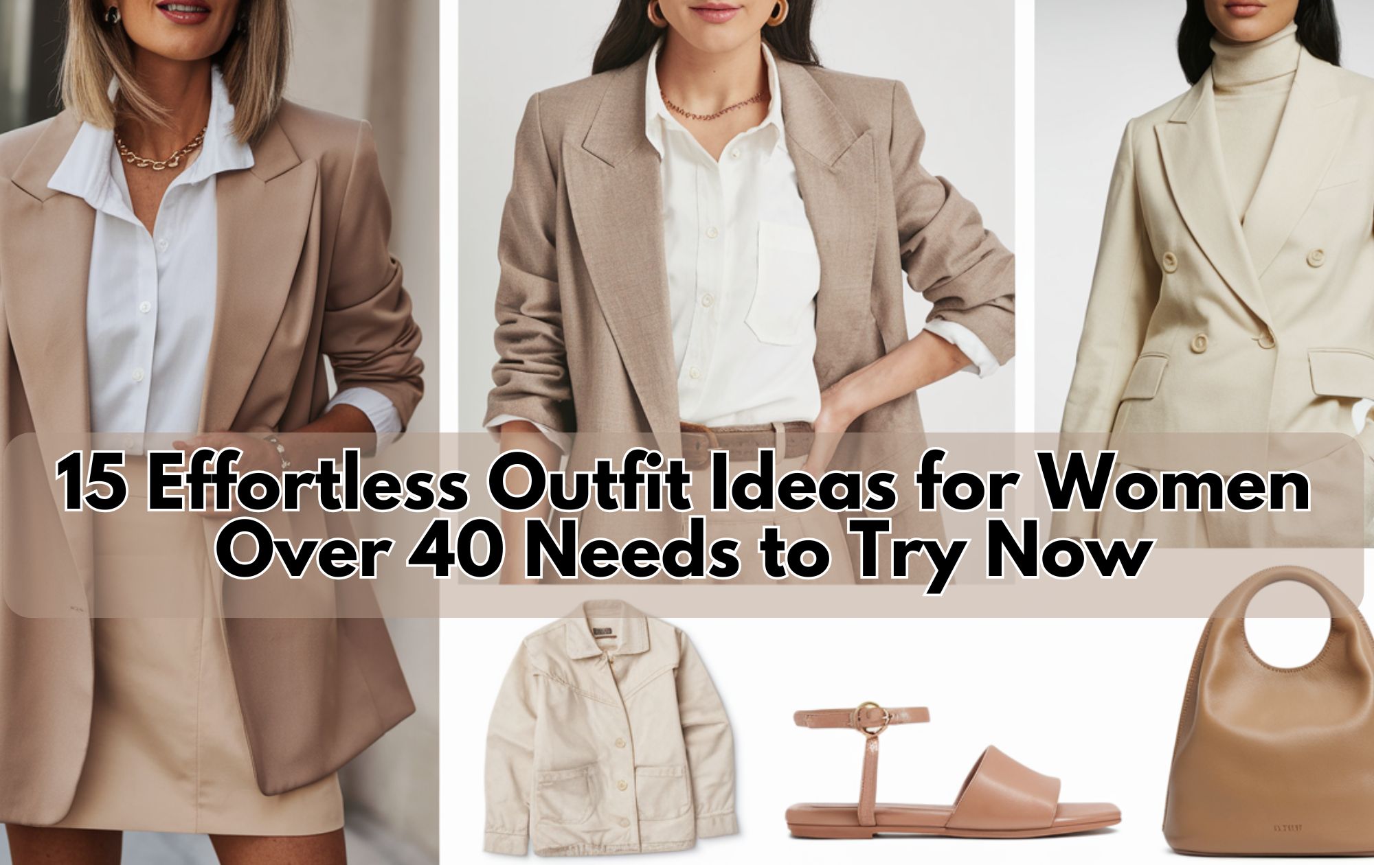 Read more about the article 15 Effortless Outfit Ideas for Women Over 40 Needs to Try Now