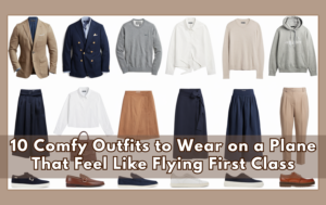 Read more about the article 10 Comfy Outfits to Wear on a Plane That Feel Like Flying First Class