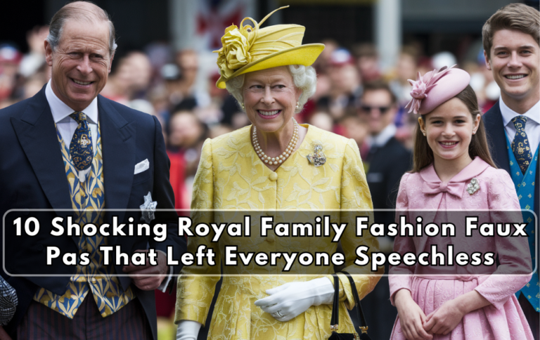 Royal Family Fashion Faux Pas