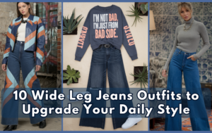 Read more about the article 10 Wide Leg Jeans Outfits to Upgrade Your Daily Style